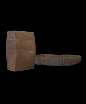 金唐革弁当篭（弁当箱付） / Lunch Basket Made of Gilded Ornamental Leather (with Lunchbox) image