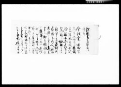 御用番美濃守様江御届写(坂下門外の変につき) / Document of Komeya Tanaka family image