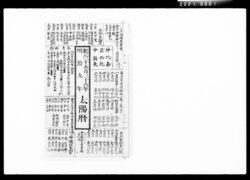 明治九年太陽暦 / Solar Calendar for 1876 image