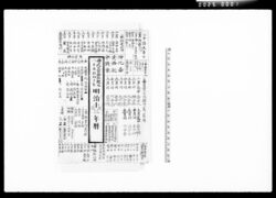 明治十三年暦 / Calendar for 1880 image