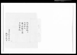 紀伊殿御暇並不時御礼ノ蘭人御覧之節日記書抜 / Document of Samurai Class image