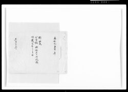 於西丸公方様御誕生日御祝儀頂戴之節之手留 / Document of Samurai Class image
