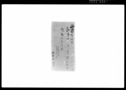 紅葉山御宮江御参詣之節初而致供奉候留 / Document of Samurai Class image