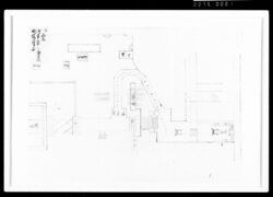大納言様御宮参行列建場絵図のうち山王御宮参之節御供開場絵図 / Document of Samurai Class, Document Related to Blue Print image