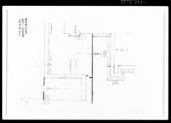 大納言様御宮参行列建場絵図のうち井伊掃部頭宅より還御之節御玄関前御供開場絵図 / Document of Samurai Class, Document Related to Blue Print image