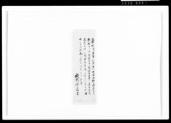 [大目付柳生播磨守忌服問合] / Document of Samurai Class image