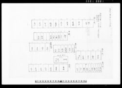 西丸大奥長局向絵図 / Pictrial Map of Samurai Class image