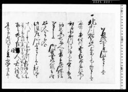 乍恐以書付御答奉申上候(巳之助亡養父跡式相続一件につき) / Documents of Kitashinagawa-inari-mae image