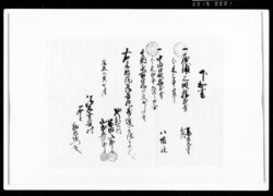 下知書(見照院菩提のため寄進) / Document of Rural Area image