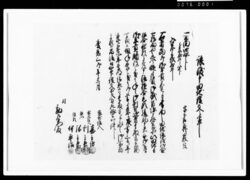 譲渡申田地証文之事（代金70両受取） / Document of Rural Area image