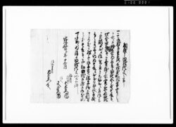 相渡申田地証文之事(代金4両2分にて売渡) / Document of Rural Area image