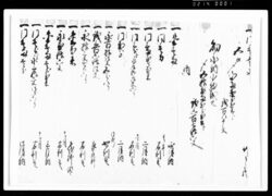 [覚（年貢皆済目録）] / Document of Rural Area image