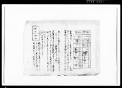 [算法童子問　断簡] / Document of Rural Area image