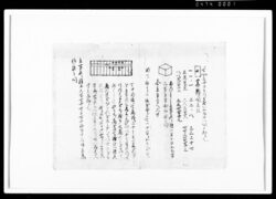 [算法童子問　断簡] / Document of Rural Area image