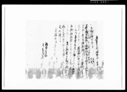 差置申別紙証文之事（田地供物料として寄附につき） / Document of Rural Area image