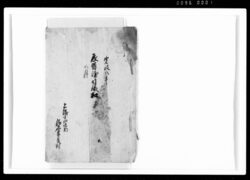 辰皆済目録控 / Document of Rural Area image