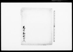 絹戻上 浅黄葛袴 藍白地革(蹴鞠御門弟装束着用免状) image