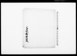 紫糸紐（装束着用免状） / Document of Townspeople image