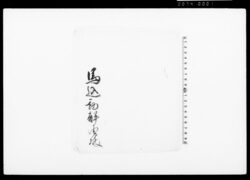 布羅上（装束着用免状） / Document of Townspeople image