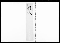 借用申金子之事(勝手向要用につき金三百両借用証文) image