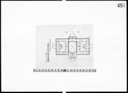 風船爆弾関係文書 大礼記念京都美術館平面図 / Documents Related to Balloon Bombs: Floor Plan of the Kyoto Enthronement Memorial Museum of Art image