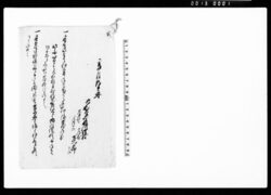 [天誅組の乱につき大和川俣村名主尋問書] / Document of Community image