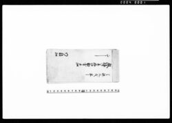 殿様御年始御勤書手控 / Document of Samurai Class image