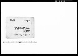 若殿様御出御帰控 / Document of Samurai Class image