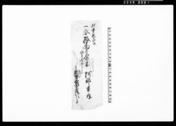 [卯暮渡御物成手形] / Document of Samurai Class image