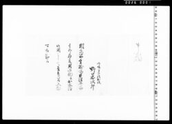 関東筋定掛場見沼井筋其外用水配并出水防御用入念可相勤申渡 image