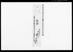 御家人金田家文書　伊丹八太郎明細短冊 / Public Document image