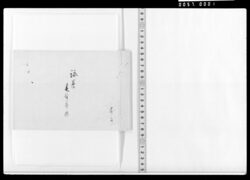 詠草(元日等) / Document of Samurai Class image
