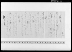 詠歌書上(春鳥等) / Document of Samurai Class image