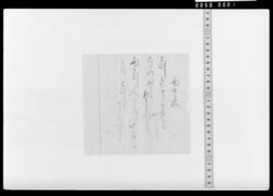 詠歌書上(雨中猿) / Document of Samurai Class image