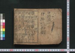 伊呂波雑韻 / Iroha Zatsuin (Kanji Dictionary Arranged by Phonetics) image