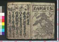 弘文庭訓往来 / Kōbun Teikin Ōrai (Elementary Textbook) image