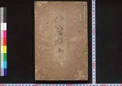 江戸八百韻 / Edo Happyaku'in (Collection of Haikai Poems) image
