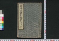 東海道風景図会 前編上 / Tōkaidō Fūkei Zu-e (Illustrations of Views Along the Tōkaidō Road), Vol. 1, Part 1 image