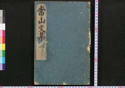常山文集 / Jōzan Bunshū (Collection of Chinese Poetry and Writing) image