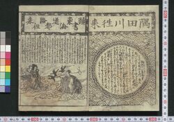 隅田川往来 / Sumidagawa Ōrai (Textbook of Famous Places Along Sumidagawa River) image