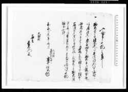 入置申一札之事(清太夫引取ニ付) / Document of Rural Area image