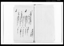 反高流作場御尋ニ付書上帳下書 / Document of Rural Area image