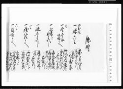 (定面小買物臨時内訳) 江戸幕府御徒組相原家文書 image