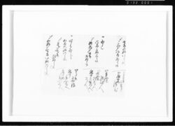 (金銭出納ニ付、断簡) 江戸幕府御徒組相原家文書 image