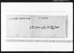 飛脚預り物并手紙控帳 / Document of Transportation image