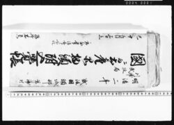 国ニ而土産品物預附込覚帳・江戸買物覚 / Document of Transportation image