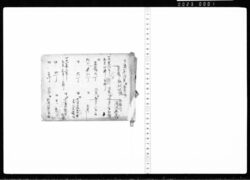 豆腐取数記帳 / Record of the Number of Tofu Blocks Taken image