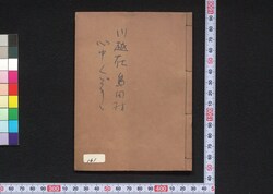 川越在嶋田村しんぢうくどき / Kawagoe Zai Shimadamura Shinjū Kudoki (Book of Kudokibushi Songs) image