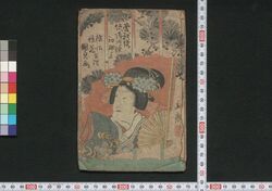 曽我綉侠御所染 初編上 / Soga Moyō Tateshi no Goshozome (Book of Literature), Part 1 (1) image