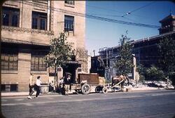 荷車を引く馬 / Horse Pulling a Cart image